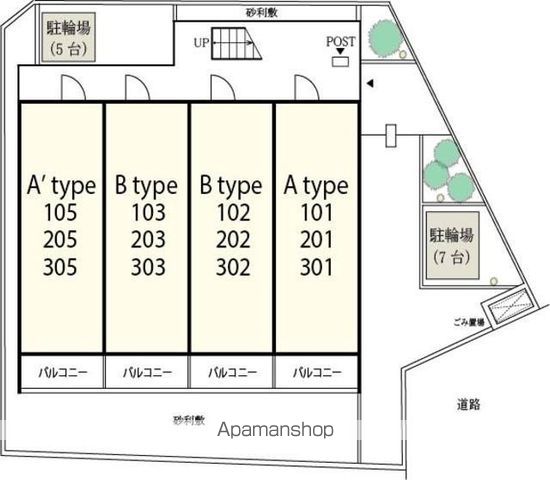 リブリ・コンフォール中央林間 301 ｜ 神奈川県大和市中央林間１丁目20-11（賃貸マンション1K・3階・22.35㎡） その4