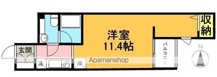 東京都世田谷区代田２丁目[1R/32.65m2]の間取図