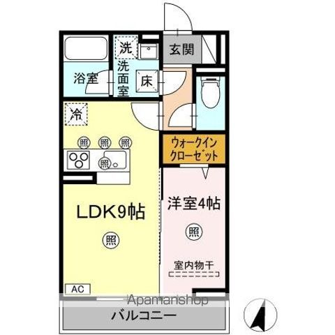 デパールの間取り写真