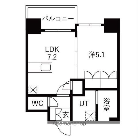 THE SENSE RESIDENCE新深江の間取り写真