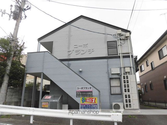 コーポブランチの外観写真