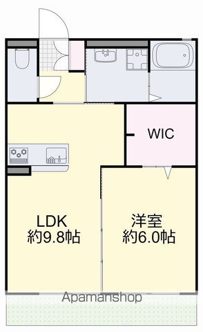 ハイム綾Aの間取り写真