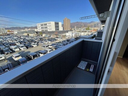 ＧＲＡＮＤ　ＤーＲＯＯＭ高宮北Ｗ[1LDK/40.29m2]のバルコニー