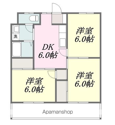 藤マンションの間取り写真