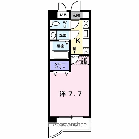 ラフィネ板付の間取り