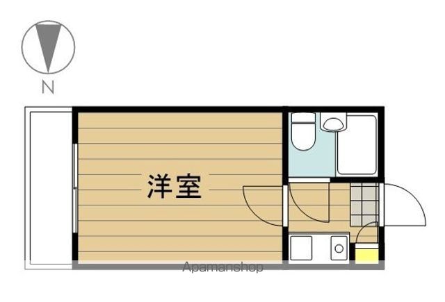 フラワーコーポの間取り写真