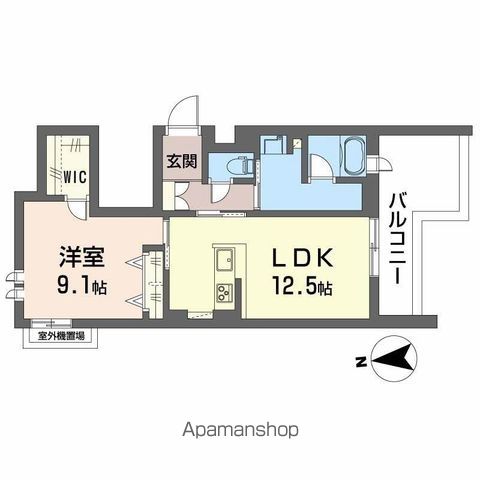 シャーメゾン ブルーム 楠葉の間取り写真