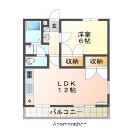リビエール余部の間取り写真