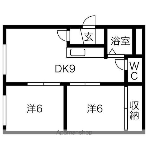エージンコート元町の間取り写真