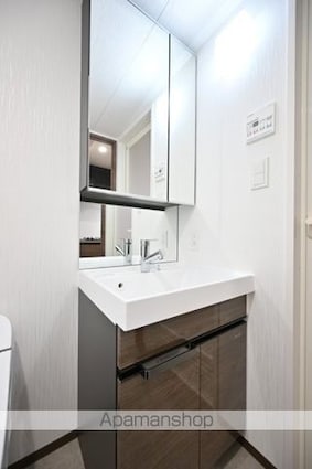 東京都目黒区東山２丁目[1K/26.27m2]の洗面所