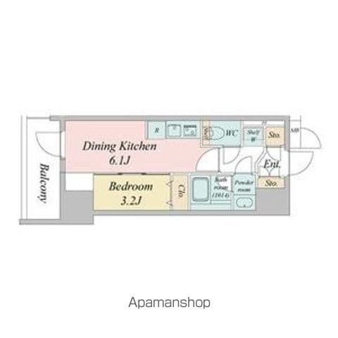 ルネフラッツ今池駅前SOUTHの間取り写真