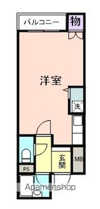 Ｂｅｌｉｆｅ南雑賀[1K/30m2]の間取図