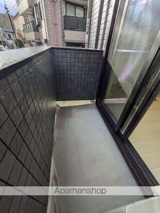 東京都中野区南台４丁目[1K/24.21m2]のバルコニー