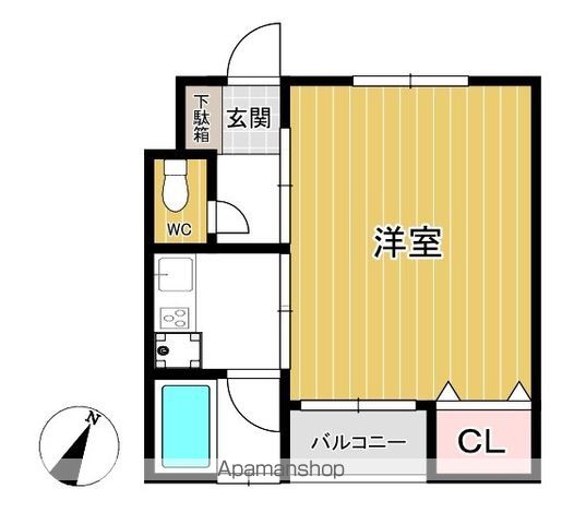 VISTA室見の間取り写真