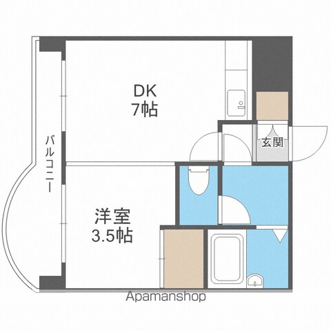 プレサント南9西12の間取り写真