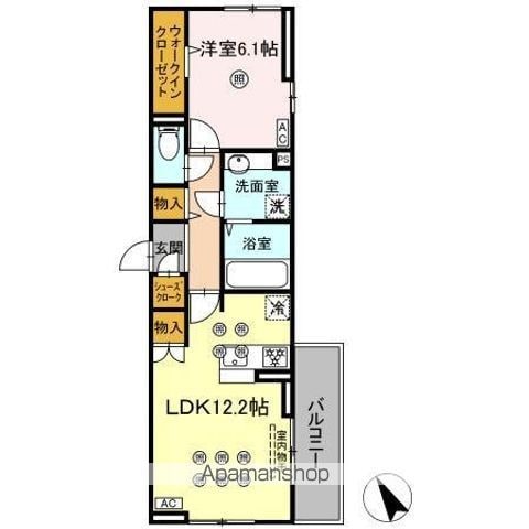 ＤーＲＯＯＭ香椎駅東の間取り