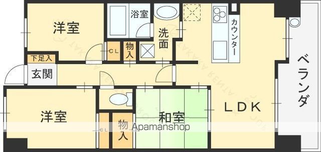 レジディア都島IIの間取り写真