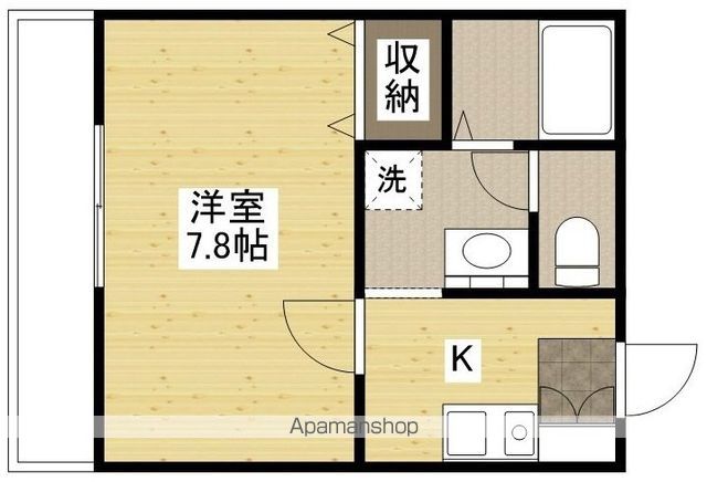 カーサフローレの間取り写真