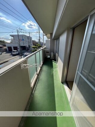 シャルム和知川原[2LDK/58.32m2]のバルコニー