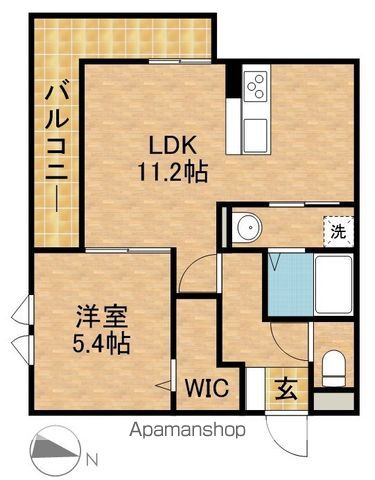 グランヒルズ鴨江の間取り写真