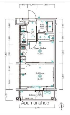 【ベルシード板橋蓮根アンベリールの間取り】