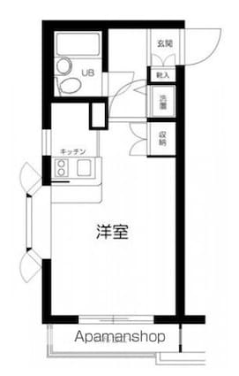 東京都練馬区練馬２丁目[1K/23.2m2]の間取図