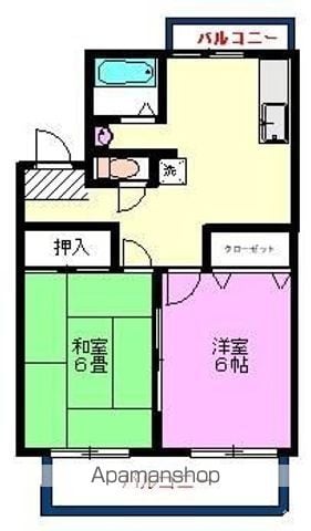 サンライトの間取り写真