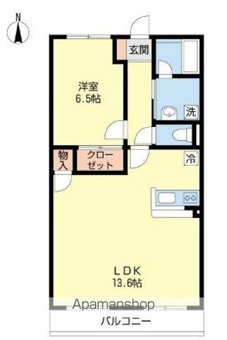 レジデンス武蔵南の間取り