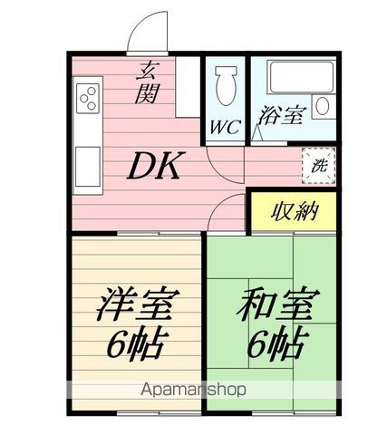 アルカンジュの間取り写真