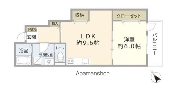 RUI城南IIの間取り写真