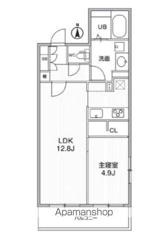 THE PALMS MUSE新江古田の間取り写真