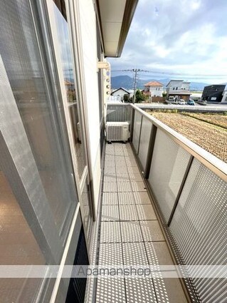 メゾン・ボヌール　Ａ棟[1LDK/48.36m2]のバルコニー