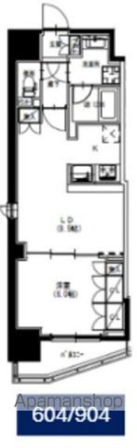 ＳーＲＥＳＩＤＥＮＣＥ曳舟[1LDK/43.96m2]の間取図