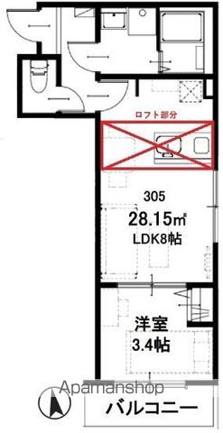 アヴニールの間取り