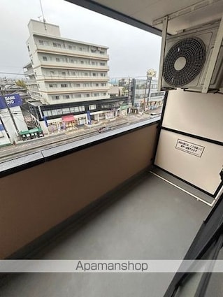 ボヌール　Ｓ[1K/26.37m2]のバルコニー