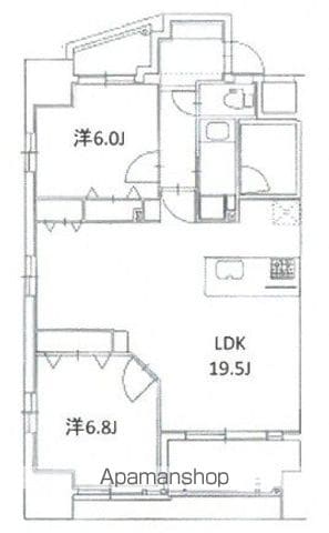 AXIS別所の間取り写真
