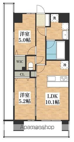 スプランディッド新金岡の間取り写真