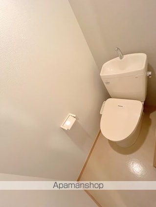 福島県福島市三河南町[1K/24.9m2]のトイレ