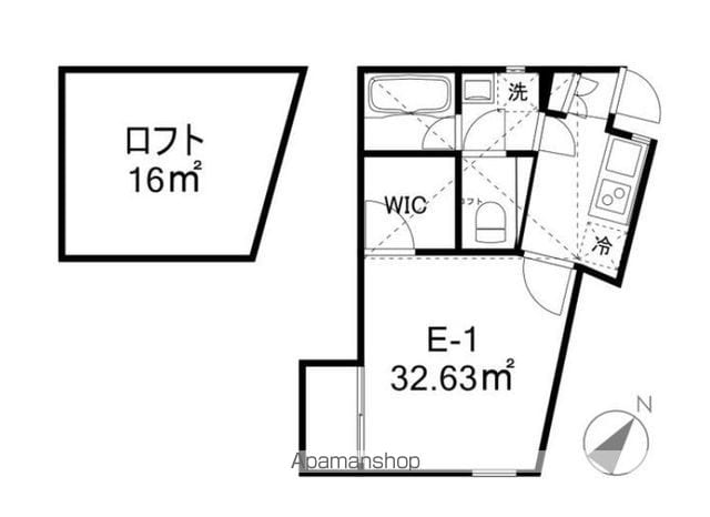 M−UNITの間取り写真