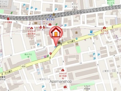 ピアコートＴＭ富士見台弐番館[1K/21.3m2]の配置図