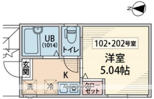 【ブルーレジデンス赤羽Ⅱの間取り】