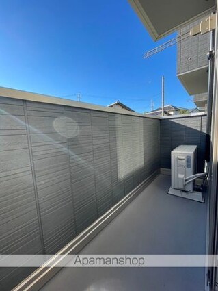 トリシア篠ノ井[1LDK/33.93m2]のバルコニー