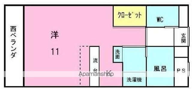 ピアタワーの間取り写真