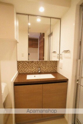 ＯＮＥ　ＲＯＯＦ　ＦＬＡＴ　ＴＳＵＫＩＳＨＩＭＡ[1R/25m2]の洗面所