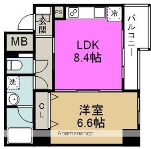 ES−GRANDE UMEDAKITAの間取り写真