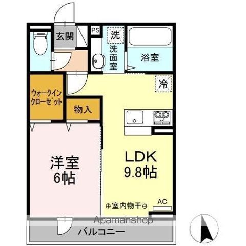 ボヌール西武立川の間取り写真