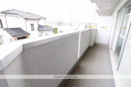 ドミール上ノ台ＡＢ[3LDK/54.45m2]のバルコニー