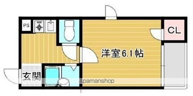 タカノハイム天神橋の間取り写真
