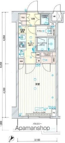 ルーブル王子本町の間取り