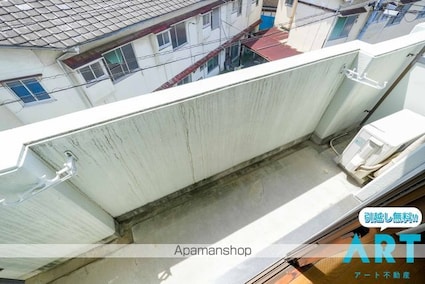 パステルハイツ[1K/26.22m2]のバルコニー